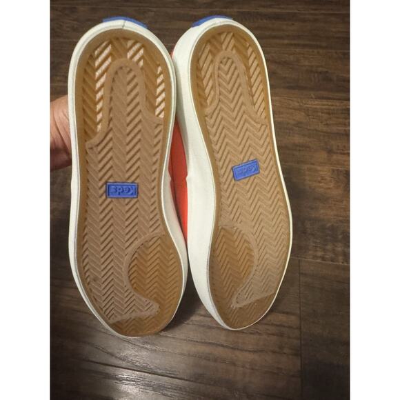 Keds Women's Champion GN Sneaker Red Canvas Size 7.5 New without Box - Picture 4 of 5